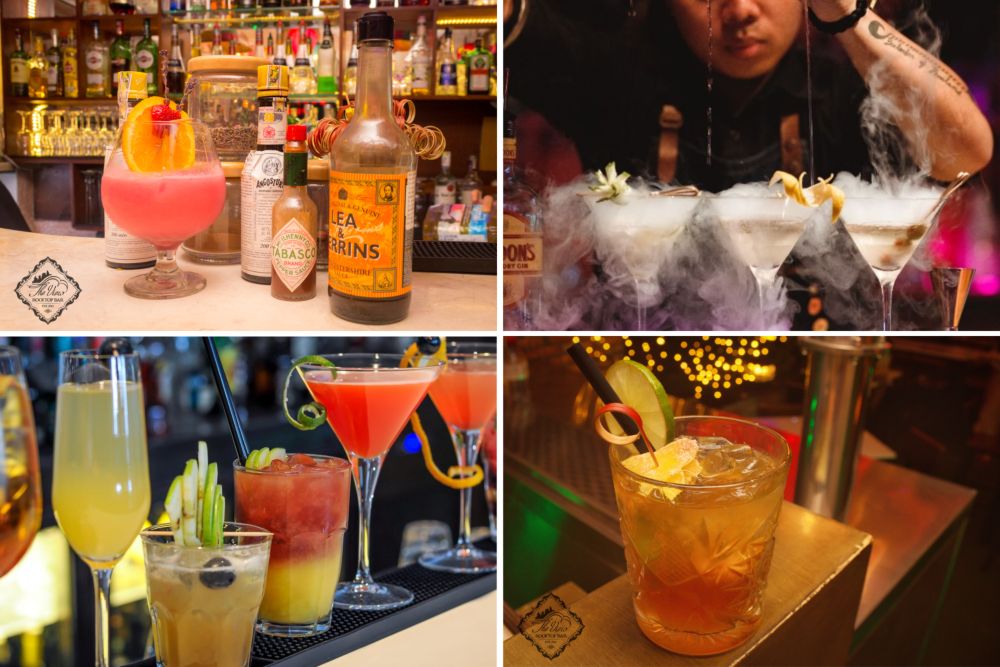 Thưởng thức đồ uống và những món ăn hấp dẫn trong không gian sôi động